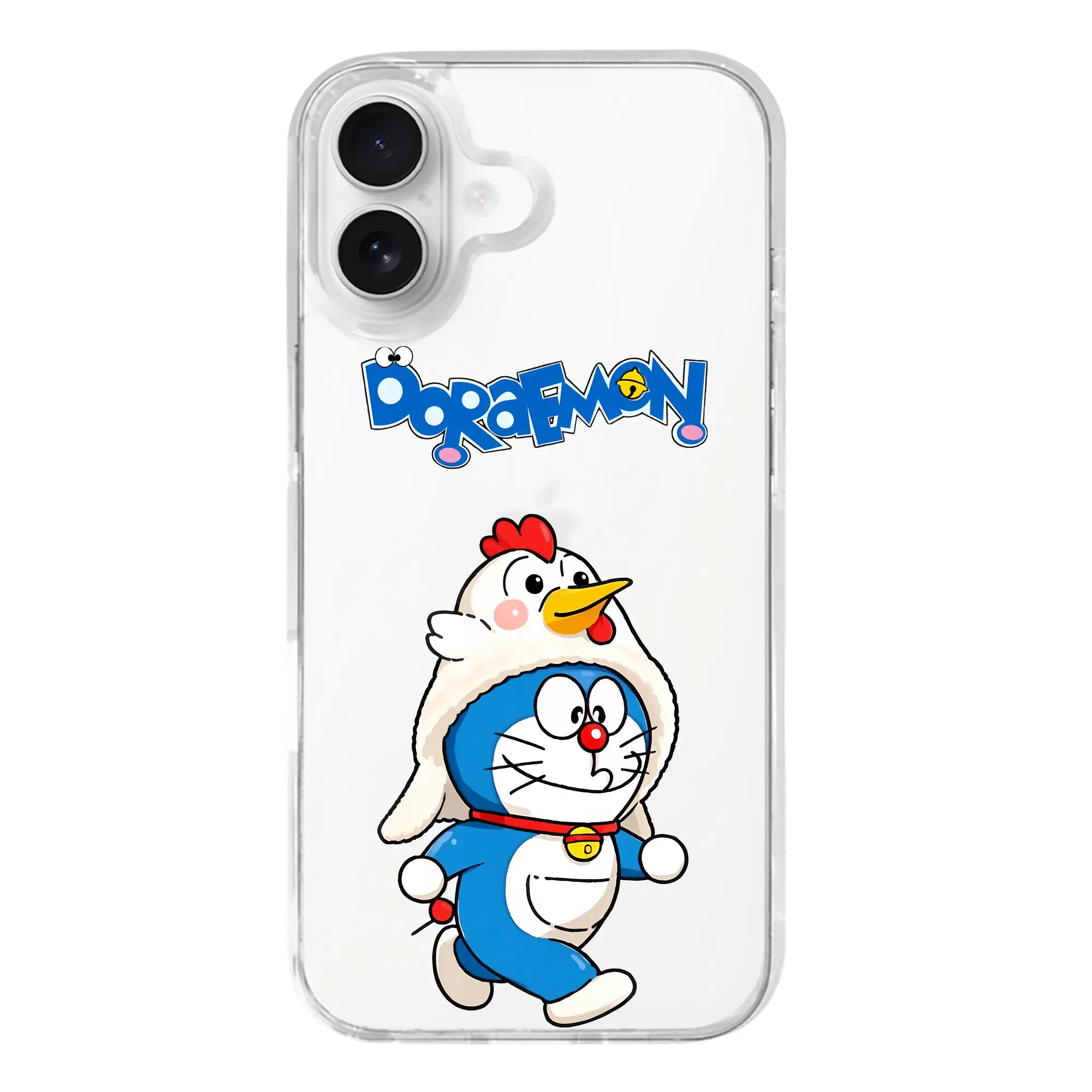 ドラえもん グッズドラえもん - iPhone 17シリーズ 透明スマホケース – 薄型・耐衝撃・精密フィット保護カバー